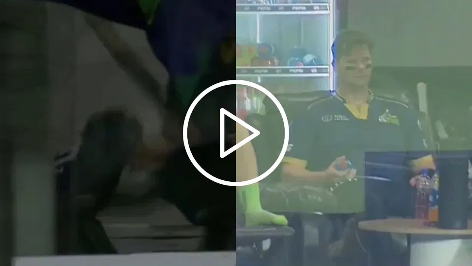 Watch- Steve Smith Vents Out Frustration; Smashes His Bat In Anger During PSL 2026